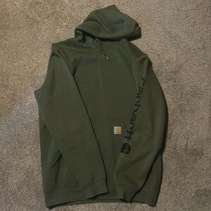 Carhartt Loose Fit Work Hoodie Green